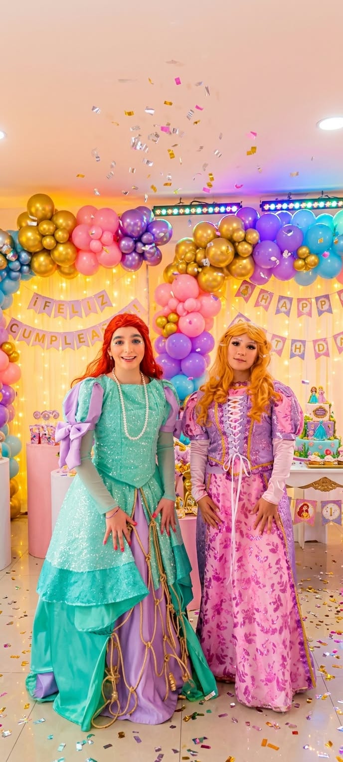 Ariel y Rapunzel